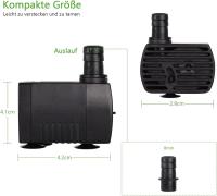 Bomba De Agua Submersible Silenciosa Para Acuario 3W 5W 10W Mini Bomba De Circulación Para Tanque De Peces Y Filtro - details 3