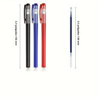 Juego De 26 Bolígrafos De Gel 0.5mm Puntos Finos Colores Variados ( Negro / Azul / Rojo ) Para Oficina Y Escuela - details 0