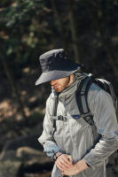 Gorro De Pescador De Verano Con Gran Alas Protección UV Impermeable Para Hombre Sombrero De Sol Para Senderismo Pesca Escalada Safari - details 5
