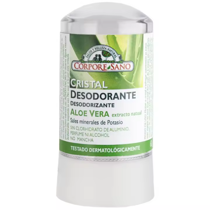 Desod. Mineral Aloe 60 Gr.Potassium Alum Y Aloe Ve - 1