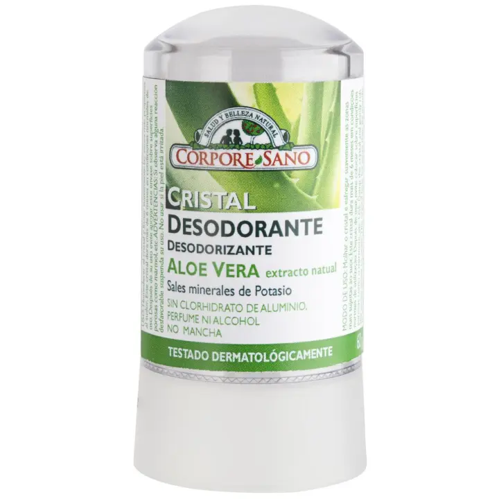 Desod. Mineral Aloe 60 Gr.Potassium Alum Y Aloe Ve - 1