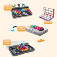 Juego De Puzzle 3D Clásico Pirámide Plateada Con 120 Desafíos Juguete Montessori Para Desarrollar La Lógica Y El Pensamiento Para Niños Y Niñas De 3 a 14 Años - details 13