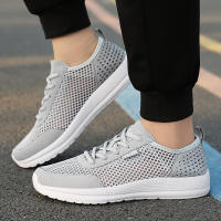 Zapatos De Deporte Para Hombre Suaves Y Transpirables Zapatillas De Correr De Malla De Alta Calidad Ligeros Y Comodísimos Para Exterior - details 10