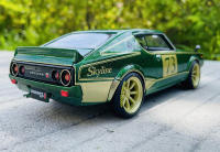 Maisto 1:24 Nissan Skyline 2000 GT-R 1973 Modelo De Coche De Aleación Decoración Artesanal Colección Juguete Regalo De Metal Sin Batería Para Adultos Y Niños - details 5