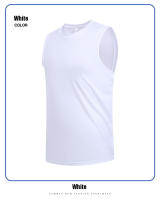 Camiseta Sin Mangas De Hombre Talla Grande Transpirable De Seda De Hielo Secado Rápido Casual Running Fitness Verano Deportes - details 4
