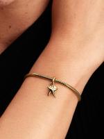 Pandora - Charm 2 en 1 de Estrella de Mar Dorada-Diseño asimétrico de Vida Marina - details 2