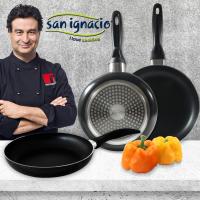 San Ignacio Juego de Sartenes Antiadherentes en Aluminio Prensado para Inducción - details 2