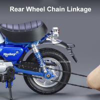 Honda Monkey Motocicleta De Aleación 1/12 Juguete De Modelado De Metal Con Suspensión Delantero Y Trasero Para Niños Regalo De Cumpleaños - details 8