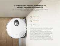 Official | Xiaomi Robot Vacuum 5, Se Adapta a Áreas con Poco Espacio de Separación Gracias al Radar Retráctil Inteligente dToF, Estación Base Todo en Uno con Autolimpieza y Sin Mantenimiento - details 4