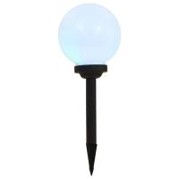 vidaXL Lámparas solares esféricas de exterior 3 uds LED RGB 20 cm - details 2