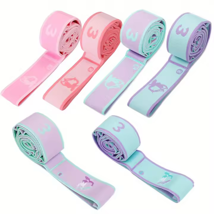 Cinta De Estiramiento De Yoga Resistencia Deportiva Para Danza Gimnasia Ejercicio Pilates Cinta De Terapia Física Polyester - 1