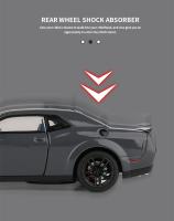 Modelo De Coche Deportivo Dodge Challenger SRT De 1:32 En Aleación De Metal Con Sonido Y Luz Juguete Para Niños Regalo De Coche Muscular - details 6