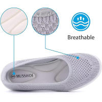 Zapatillas De Verano Para Mujer Suela De Goma Transpirables Zapatos Casuales Ligeros De Malla Antideslizantes Zapatillas De Oficina Para Hombres Y Mujeres - details 8