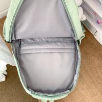 Mochila impermeable de alta capacidad para hombre y mujer, morral escolar para ordenador portátil, bonita bolsa de viaje para libros, a la moda, novedad - details 9