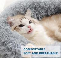 Cama Cuna Felpa Para Perros y Gatos, Sofá de felpa larga para perro, Cojín para Mascotas de Felpa, Cama para Invierno - Pet King - details 1