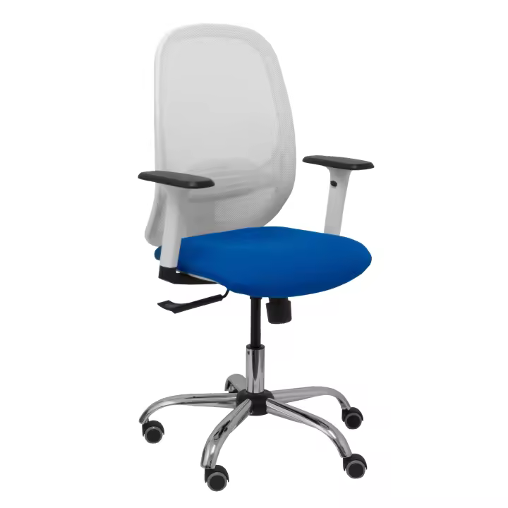 Silla de Oficina Ergonómica Piqueras Y Crespo con Brazos y Refuerzo Lumbar Regulables - 1