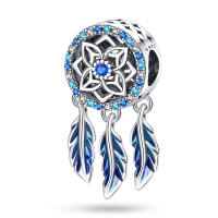 Encantos Originales De Plata 925 Con Mariposas Libélulas Abejas Leones Cuentas De Zirconia Para Joyería DIY Regalos De Cumpleaños - details 13