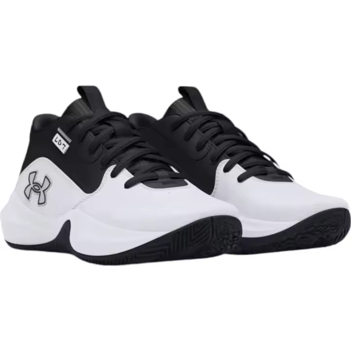 Zapatillas Under Armour Gs Lockdown 7 Blancas 3028513-102 Baloncesto Niño Niña - 1