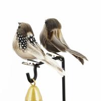 4pcs Simulación De Pájaros De Espuma Realistas Roble Para Jardín Decoración De Jardín Al Aire Libre Ornamentos De Hogar - details 5