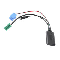 Módulo Bluetooth Para Coche Con Entrada AUX in Adaptador De Música MP3 Handsfree Mini ISO 6Pin Y Cable AUX Para Renault Megane Scenic - details 9