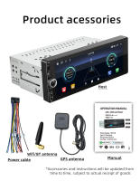 Radio De Coche 6.86 Pulgadas 1 Din Reproductor MP5 Android Navegación Multimedia WIFI GPS RDS USB Bluetooth Conectividad Universal - details 19