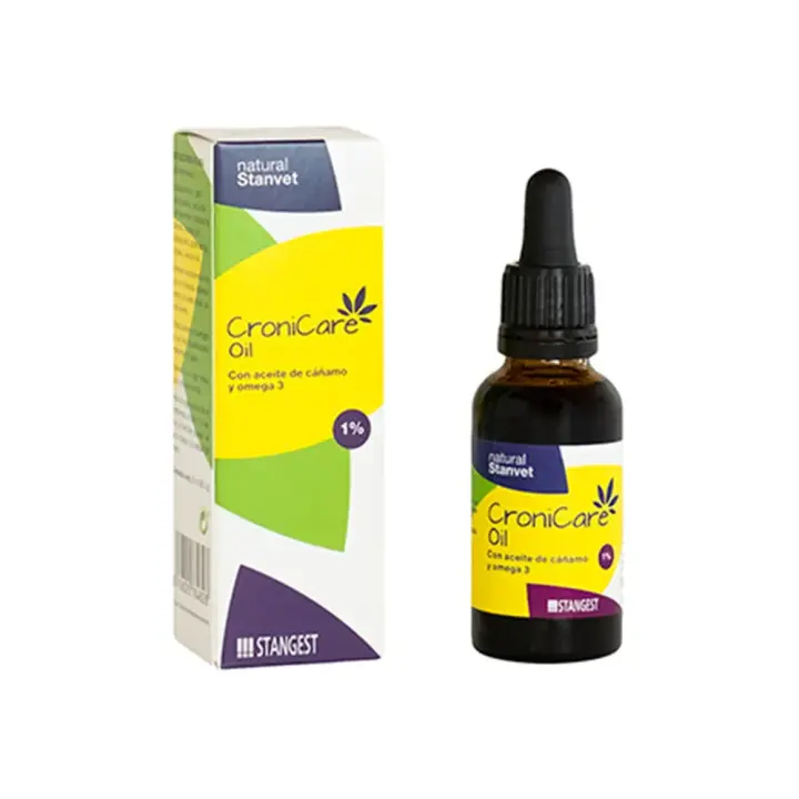 Cronicare Oil 30 ml suplemento para perros y gatos STANGEST - 1