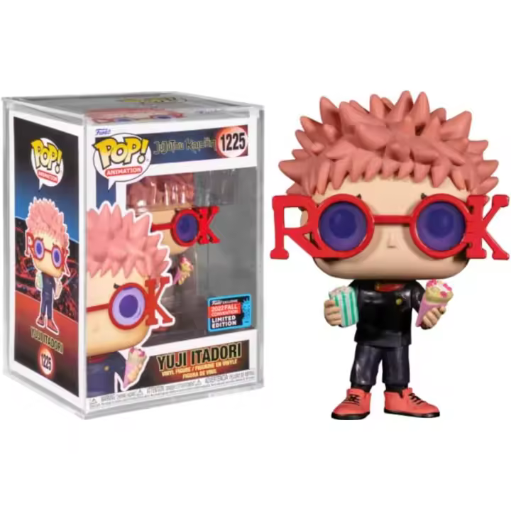 Funko pop Yuji Itadori 1255 Jujutsu Kaisen 2022 Fall Convention - 1