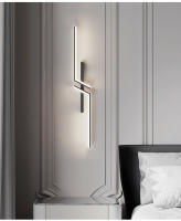 Lámpara De Pared LED Minimalista Moderna En Blanco Y Negro Para Decoración Interior Iluminación Dual Para Sala De Estar Y Dormitorio - details 8