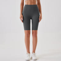 Shorts De Yoga Para Mujer Cintura Alta Transpirables Suaves Y Tensos Leggings De Gimnasio Cortos De Ciclismo Deportivos - details 131