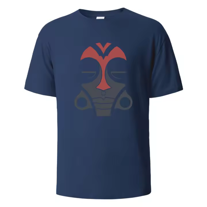 Camiseta De Algodón 100% Streetwear Basic Top Monks Para Hombres Y Mujeres Con Impresión Divertida Camiseta Casual De Verano Con Cuello Redondo Y Mangas Cortas Estilo Oversize - 1