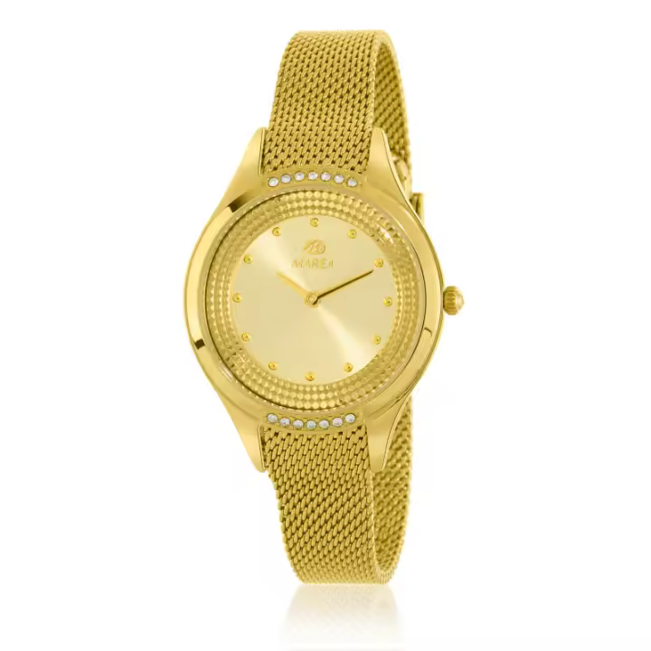 Reloj Marea B54257/3 Mujer Dorado - 1