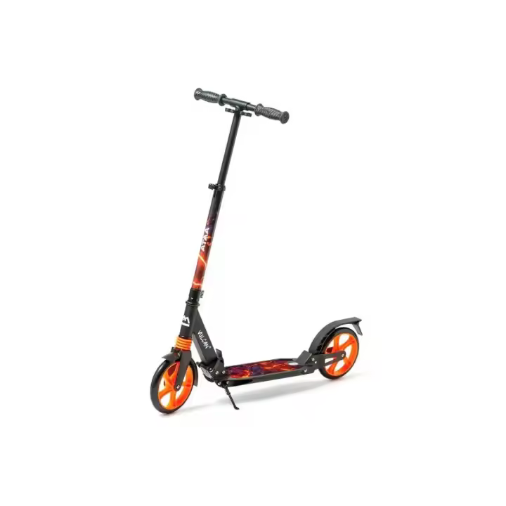 ATAA Patinete Vulcan, Patinete Plegable y Ajustable en Altura con Grandes Ruedas de 20 cm, Correa de Transporte y suspensiones traseras y Delanteras - 1