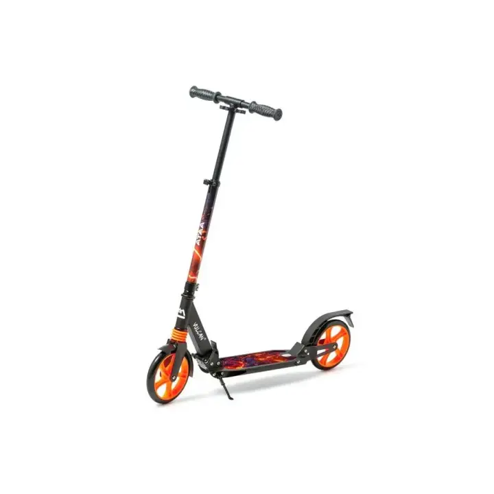 ATAA Patinete Vulcan, Patinete Plegable y Ajustable en Altura con Grandes Ruedas de 20 cm, Correa de Transporte y suspensiones traseras y Delanteras - 1