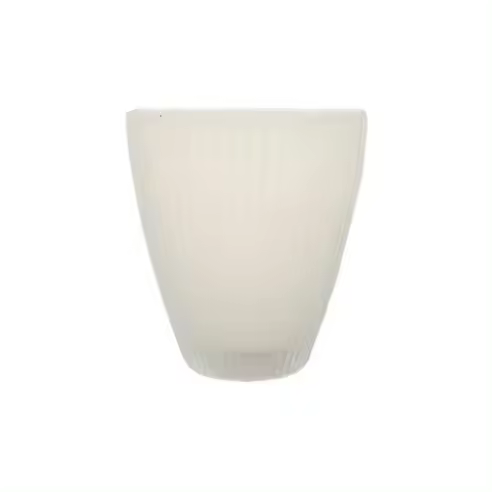 Genérico NO MARCA Tulipa de Cristal Mate Praga 8x8,5cm - Ideal para Lámparas Clásicas - Uso Interior - 1