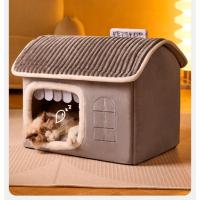 Casa De Mascotas Plegable Para Invierno Apto Para Perros Gatos Niños Y Perras Cueva Portátil Lavable Refugio Para Perros Accesorios Para Mascotas - details 5