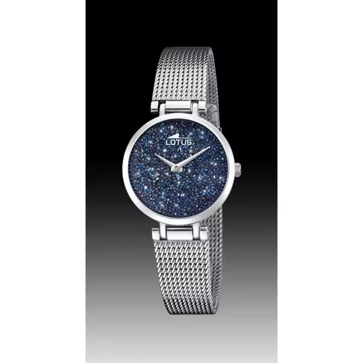 RELOJ LOTUS 18561/D PARA MUJER EN ACERO INOXIDABLE AZUL CORREA MALLA - 1