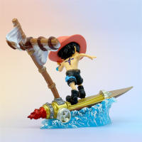 Figura De Acción Anime One Piece PVC 13cm Coleccionable De Ace Estatua Modelo Juguetes Regalos Para Adultos - details 2