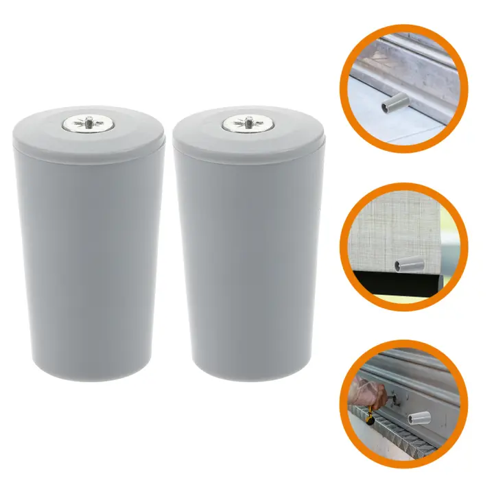 Parar De Rollos Para Cortinas Romanas Y Ventanas Piezas De Repuesto Para Cerraduras De Puertas Y Ventanas Estopilla Para Limitar El Desplazamiento - 1