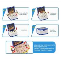 Llavero Mini Juguete De Libro Plegable 3D Con Formas Únicas Y Estilos Nuevos Juguete De Puzzle Cognitivo Para Niños - details 2