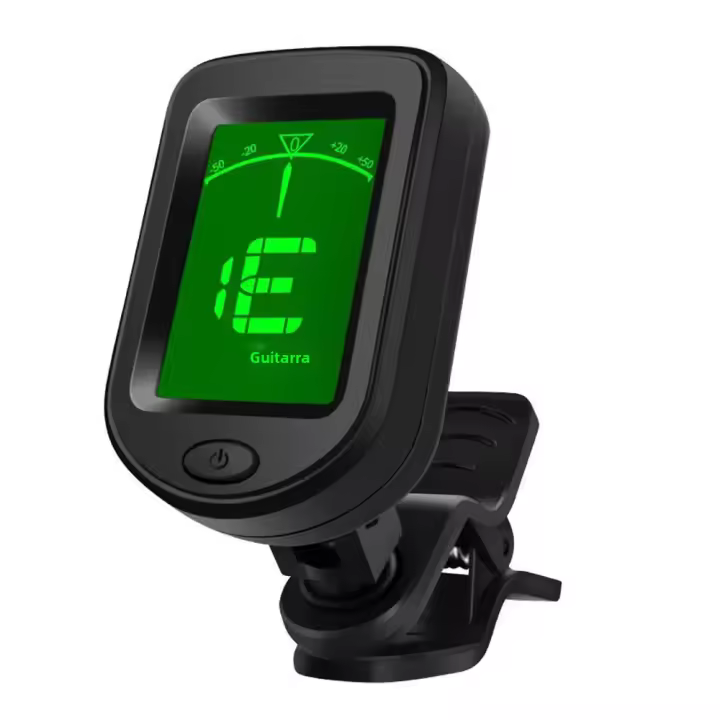 Afinador Electrónico JT-02 Universal Clip-On Para Guitarra Eléctrica Bajo Violín Ukulele Sensible Y Rotatable - 1