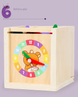 Juguete Montessori De Madera Kit De Juego Para Desarrollo Temprano En Edad De 3-6 Años Sorteo De Formas Y Caída De Bolas Caja De Permanencia De Objetos Con Monedas Y Zanahorias Para Niños Pequeños - details 25