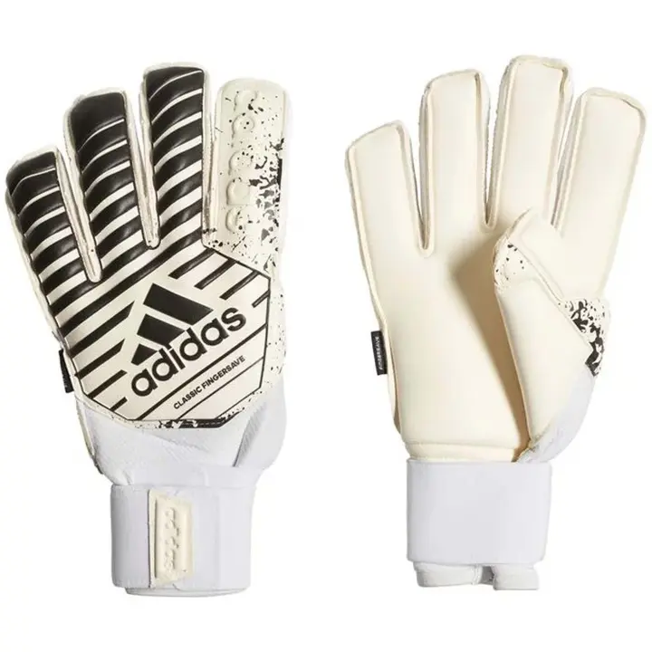 Guantes De Futbol Adidas modelo Classic Fingersave "Blanco / Negro" para Hombre en color Blanco - 1