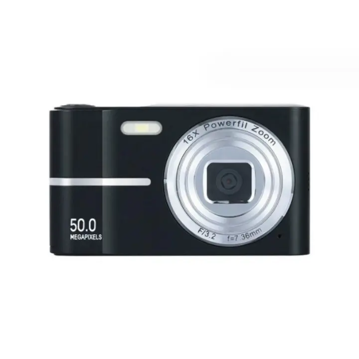 Cámara Digital Retro Clásica Portátil 4K 50MP Zoom Digital 16x Pantalla de 2,4 pulgadas - 1