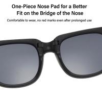 Gafas De Sol Plegables Para Niños Con Marco Cuadrado Vintage Protección UV400 Antiglareante Para Niños Y Niñas - details 3