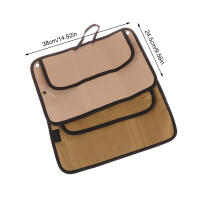 Bolsa De Almacenamiento De Cuchillería Portátil Para Camping Resistente Al Agua Pouch Roll up Para Cucharas Cuchillos Y Chopsticks - details 8
