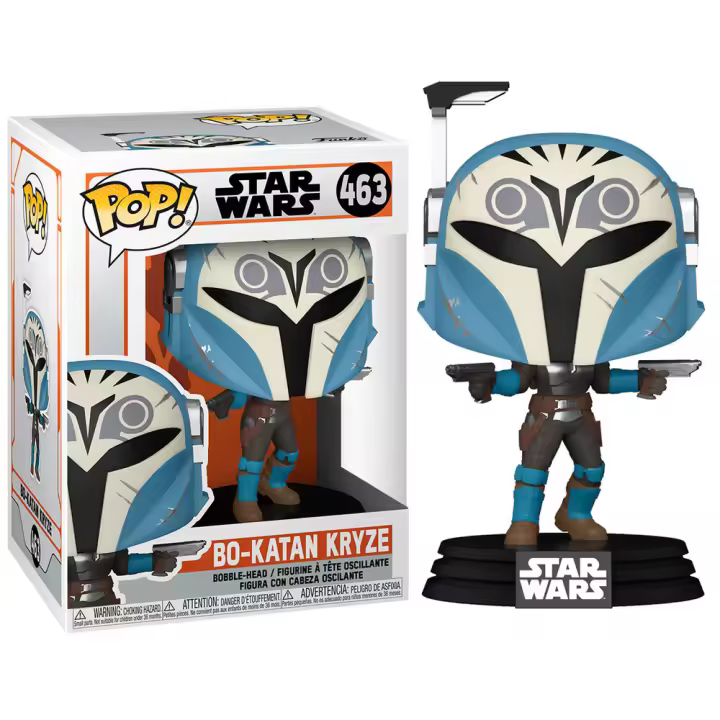 Figura Funko Pop Mandalorian Bo Katan Kryze-Figura de Vinilo Coleccionable - Idea de Regalo- Mercancia Oficial - Juguetes para Niños y Adultos - Movies Fans - Muñeco para Coleccionistas y Exposición - 1