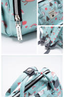 Bolsa De Pañales Insular Para Mamá Con Organizador Materno Estilo Mochila Para Carrito De Bebé Material Síntesis Tamaño Medio - details 11