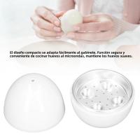 Cocedor De Huevos Duros 4 Huevos Capacidad Diseño Compacto Material ABS Función Microondas Hervidor De Huevos Herramienta De Cocina - details 0