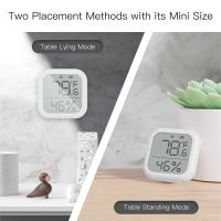 Sensor De Temperatura Y Humedad ZigBee MOES Tuya Para Hogar Inteligente Con Pantalla LED Compatible Con Google Assistant Y Hub Tuya - details 3