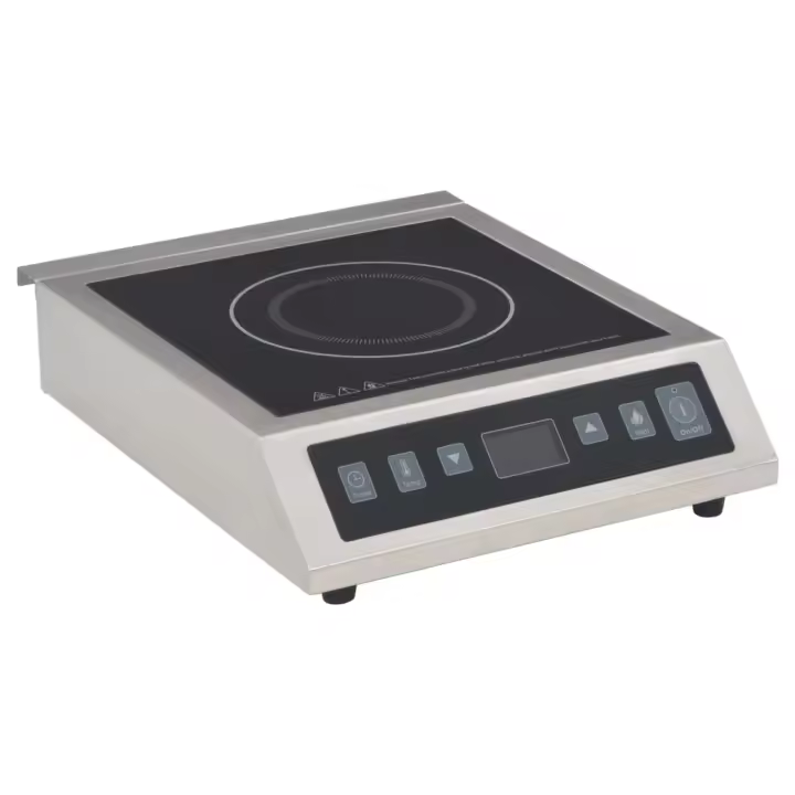vidaXL Placa de inducción eléctrica con pantalla táctil 3500 W - 1